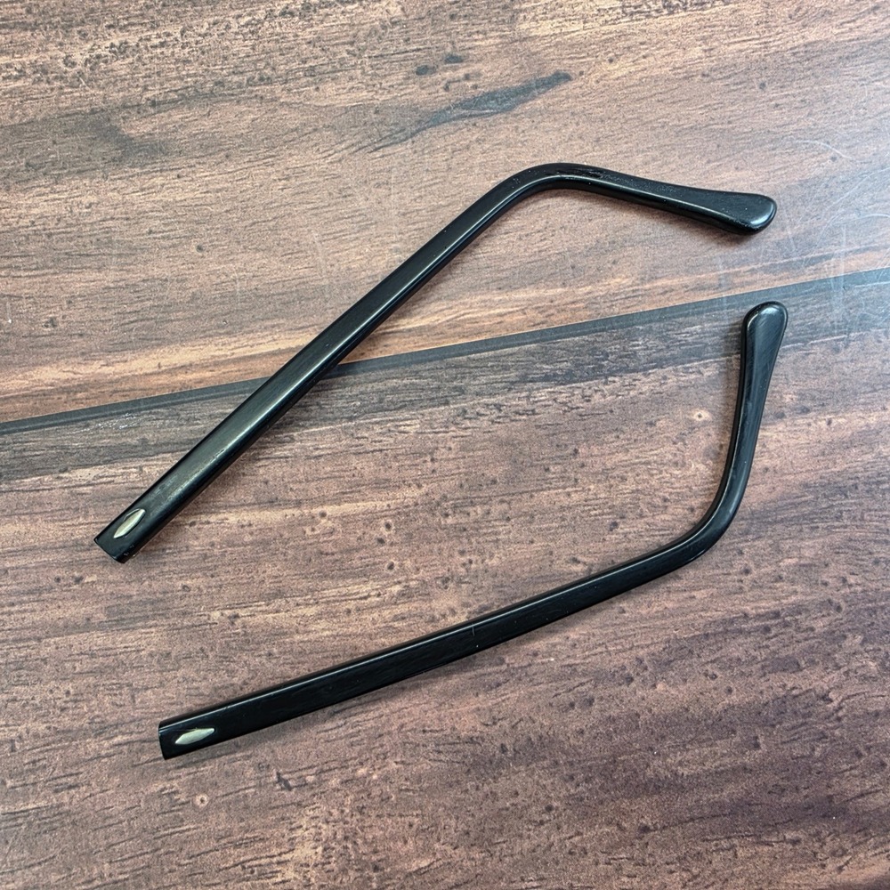 Vintage Bausch &‎ Lomb Ray-Ban WO365 Black Replacement Temple Arms USA Made